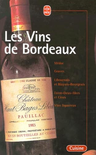 Stock image for Les vins de Bordeaux for sale by Ammareal