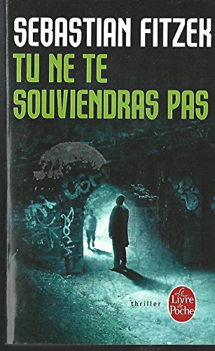 9782253166412: Tu ne te souviendras pas (Thrillers)