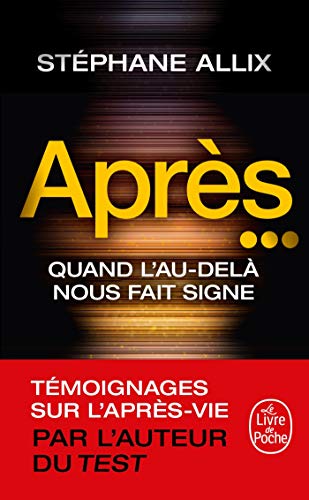 Stock image for Aprs.: Quand l'au-del nous fait signe [Poche] Allix, Stphane for sale by BIBLIO-NET
