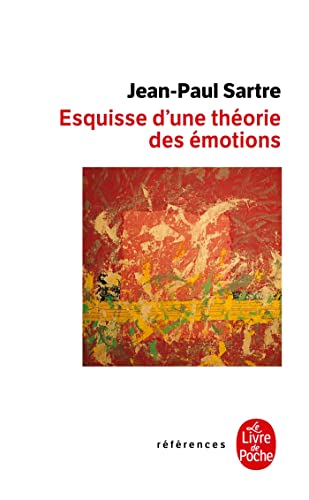 Imagen de archivo de Esquisse D'Une Theorie DES Emotions a la venta por Revaluation Books