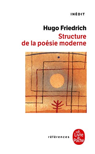 Imagen de archivo de Structure de la posie moderne (Ldp References) a la venta por medimops