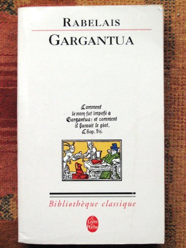 9782253907015: Gargantua