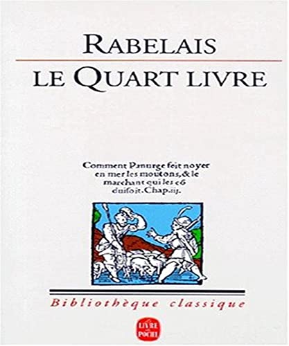 9782253907107: Le Quart Livre (Ldp Classiques)