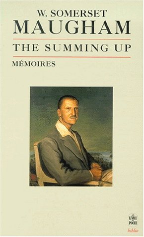 9782253933342: The Summing Up: Memoires