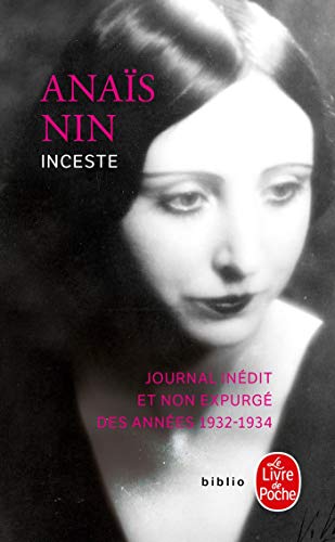 9782253933625: Inceste: Journal indit et non expurg des annes 1932-1934