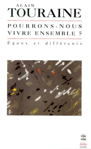 Beispielbild fr Pourrons-nous vivre ensemble ? zum Verkauf von Ammareal