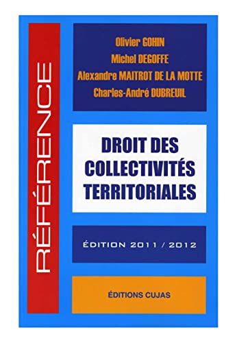 Stock image for Droit des collectivits territoriales for sale by Ammareal