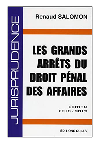 Stock image for Les grands arrts du droit pnal des affaires for sale by Ammareal