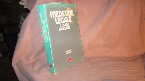 9782254804139: Mdecine lgale  usage judiciaire