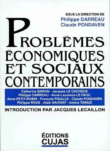 Stock image for Problmes conomiques et sociaux contemporains for sale by Ammareal