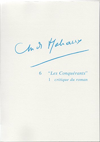 Imagen de archivo de Andre malraux 6 sur les conquerants 1 critique du roman Christiane Moatti - Walter G. Langlois; Joseph Jurt - Horst Hina - Philippe Carrard - F. Trcourt - Andr Vandegans - Paul Fortier et Minard - Lettres Modernes a la venta por Au bon livre