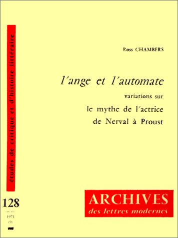 Stock image for L'ange et l'automate Chambers for sale by Au bon livre