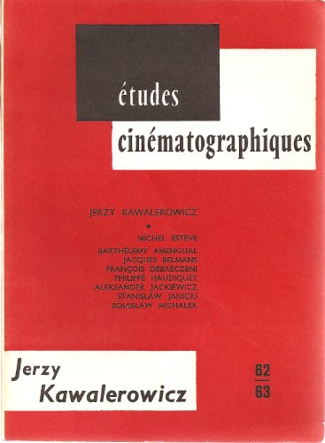Stock image for Etudes cinmatographiques Jerzy Kawalerowicz [Broch] Estve - Amengual - Belmans - Debreczeni - Haudiquet - Jackiewicz - Janicki - Michalek for sale by Au bon livre