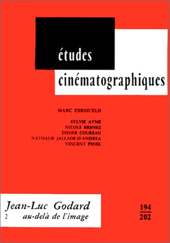 9782256909252: Jean-luc godard : au-del de l'image (Etudes Cinematograp.)