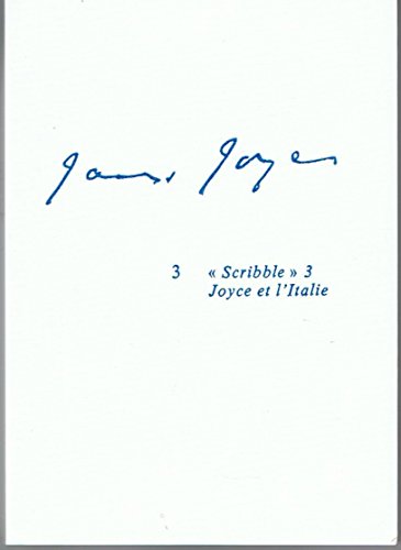 Stock image for Joyce et l'Italie - La Revue des Lettres Modernes: James Joyce, 3 (Volume 3) for sale by Anybook.com