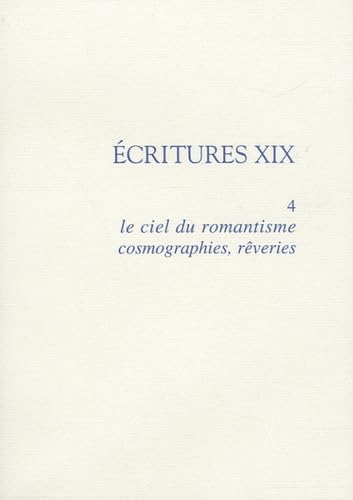 Stock image for Le ciel du romantisme, cosmographies, rveries Chelebourg, Christian for sale by Au bon livre