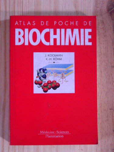 Beispielbild fr Atlas de poche de biochimie zum Verkauf von medimops