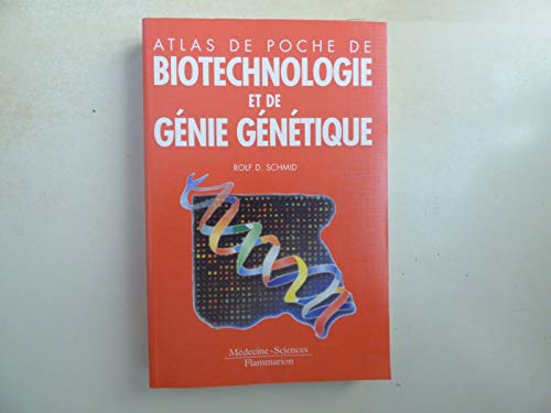 Beispielbild fr Atlas de poche de biotechnologie et de gnie gntique ( parutions 10 juin 2005 ) zum Verkauf von Ammareal
