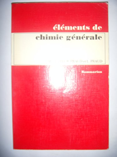 9782257125958: lments de chimie gnrale