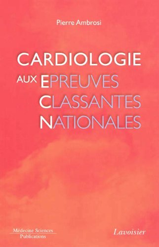 Stock image for Cardiologie aux preuves classantes nationales for sale by Gallix