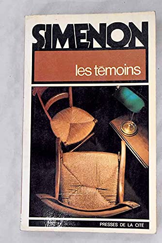 Imagen de archivo de Les tmoins / roman a la venta por Ammareal