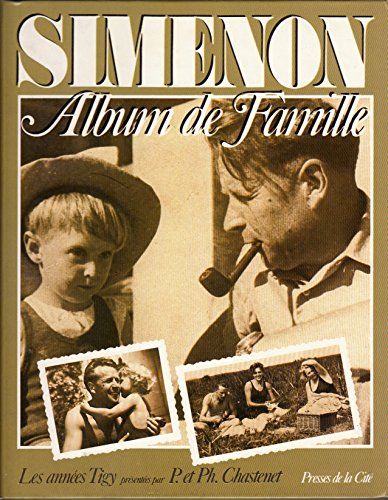 Imagen de archivo de Simenon, album de famille. Les Annes Tigy a la venta por Ammareal