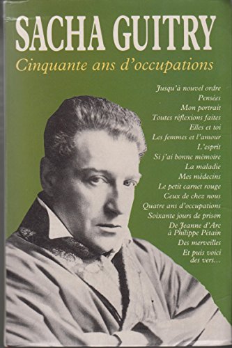 Stock image for Cinquante ans d'occupations for sale by Mli-Mlo et les Editions LCDA