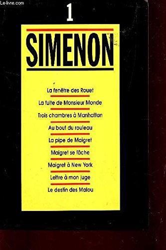 Beispielbild fr Simenon zum Verkauf von Books From California