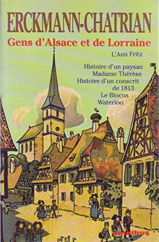 9782258037809: Gens d'Alsace et de Lorraine