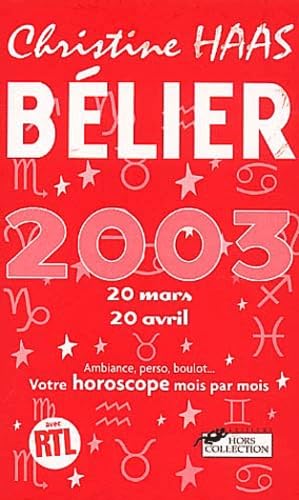 Beispielbild fr Blier Astro 2003 zum Verkauf von Librairie Th  la page