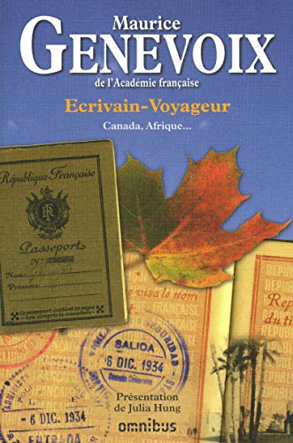 Ecrivain voyageur (9782258084322) by Genevoix, Maurice