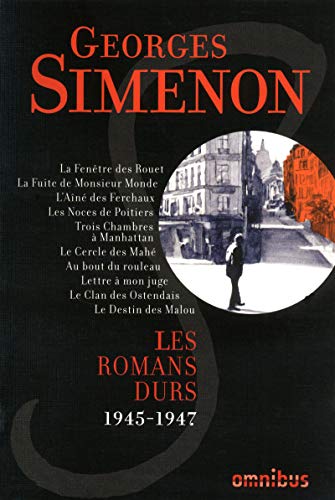 9782258093607: Les romans durs: Volume 6, 1945-1947