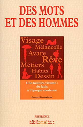 Stock image for Des mots et des hommes for sale by medimops