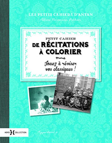 Beispielbild fr Petit cahier de posies  colorier Novarino-Pothier, Albine zum Verkauf von BIBLIO-NET