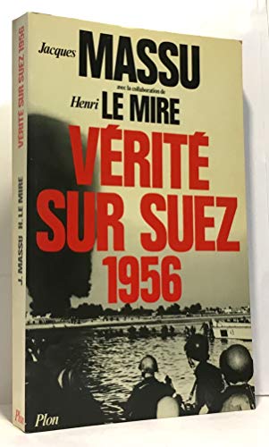 Stock image for Verite sur suez for sale by medimops