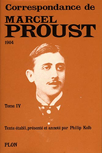 9782259003667: Marcel Proust Correspondance tome 4 (04)