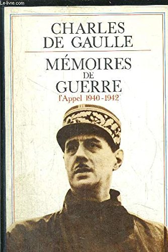 Imagen de archivo de MEMOIRES DE GUERRE. Tome 1 a la venta por Ammareal