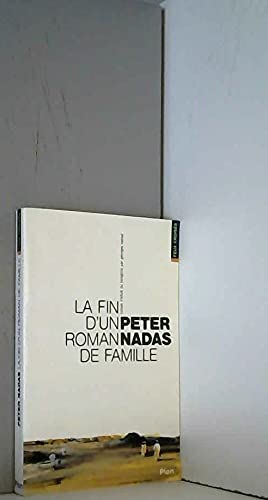 Beispielbild fr La fin d'un roman de famille zum Verkauf von Ammareal