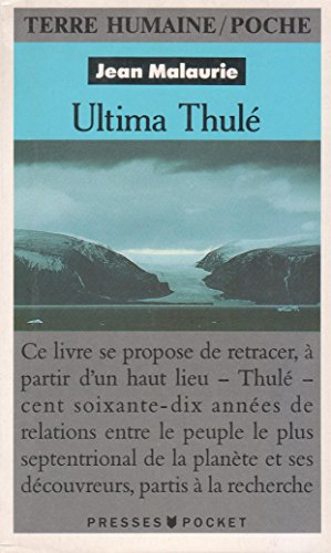 Beispielbild fr Ultima Thul zum Verkauf von RECYCLIVRE