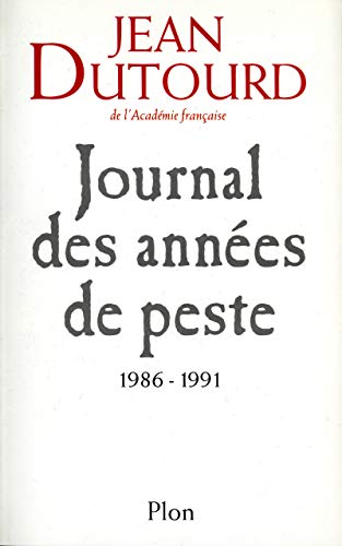 Stock image for Journal des annees de peste (French Edition) for sale by Better World Books