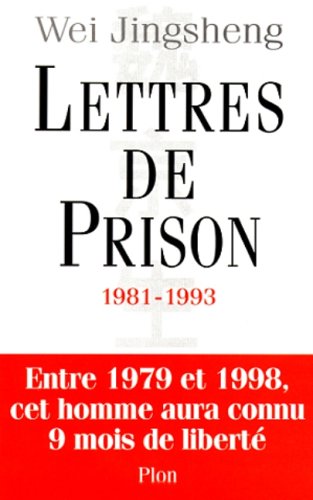 Stock image for Lettres de prison : 1981-1993 for sale by LeLivreVert