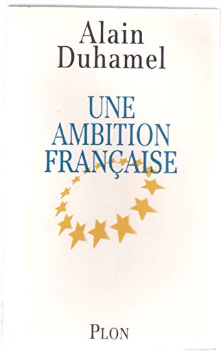 Stock image for Ambition franaise for sale by Librairie Th  la page