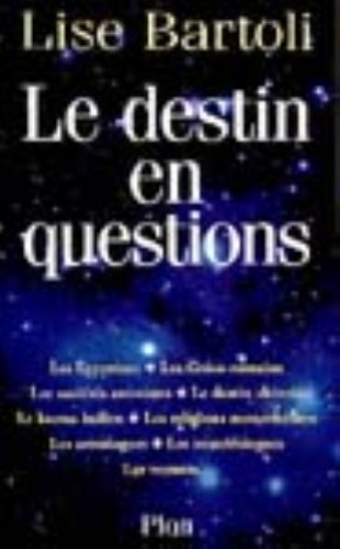 9782259189927: Le Destin En Questions