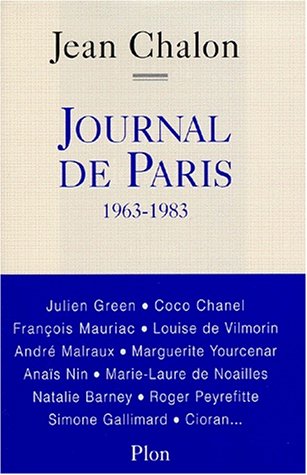 Beispielbild fr Journal de Paris, 1963-1983 zum Verkauf von medimops