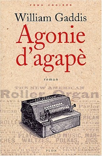Stock image for L'Agonie d'Agape for sale by Ammareal