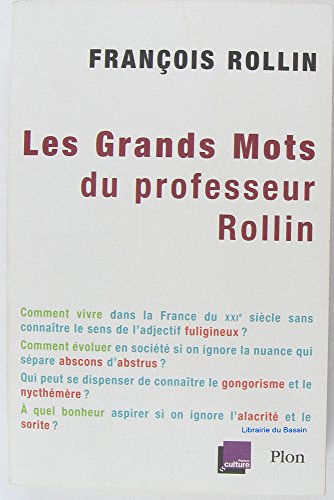 Beispielbild fr Les grands mots du professeur Rollin zum Verkauf von Ammareal