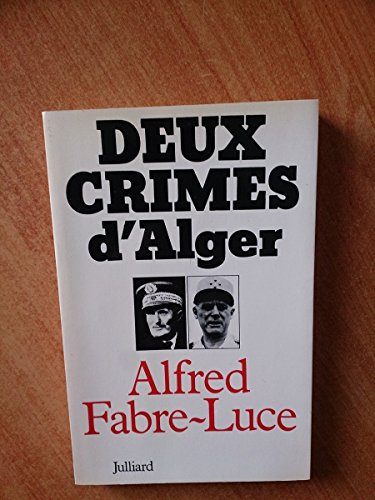 Deux Crimes d'Alger