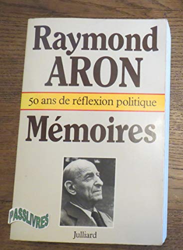 9782260003328: Memoires: 50 ans de reflexion politique (French Edition)