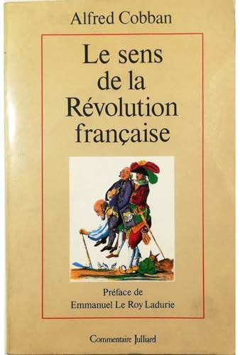 Beispielbild fr Le sens de la R volution française (French Edition) zum Verkauf von Books From California