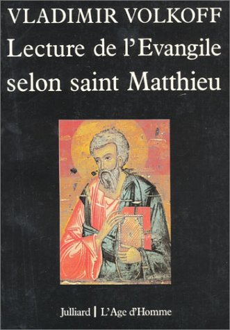 Stock image for Lecture de l'evangile selon saint matthieu for sale by medimops